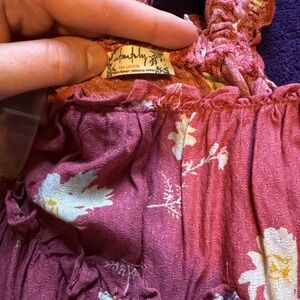 Free people Bali wild daisy slip dress